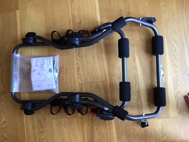 exodus rear mounted bike rack